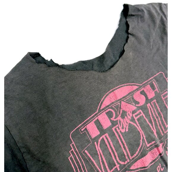 Trash & Vaudeville Shirt vintage Original Tripp Punk Rock 80s 90s Distressed S/M - Picture 6 of 11